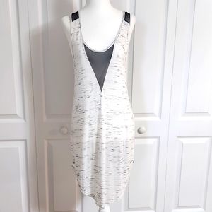 Michelle by Commune swimsuit cover-up. White & black. Small